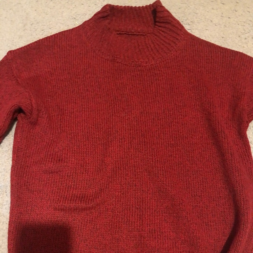 Red Turtleneck